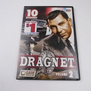 Dragnet Volume 2 Classic Television Series 10 Episodes DVD‎